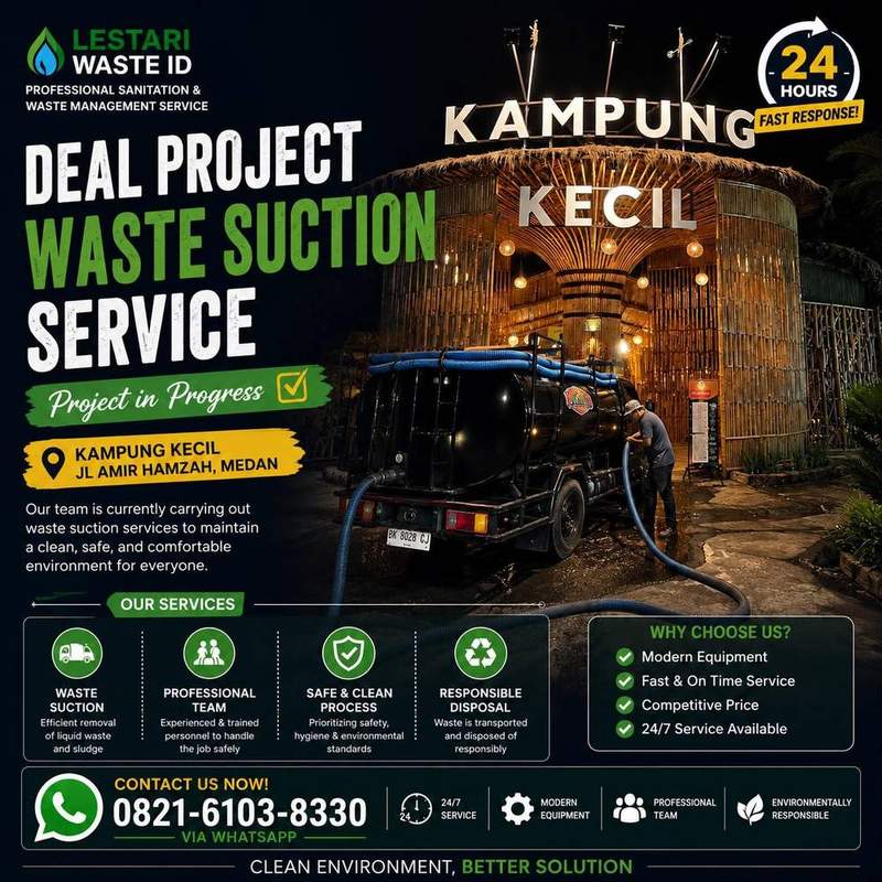 Pelancaran Wastafel Toilet Mampet