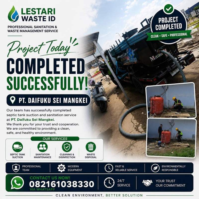Sedot WC / Kuras Septic Tank